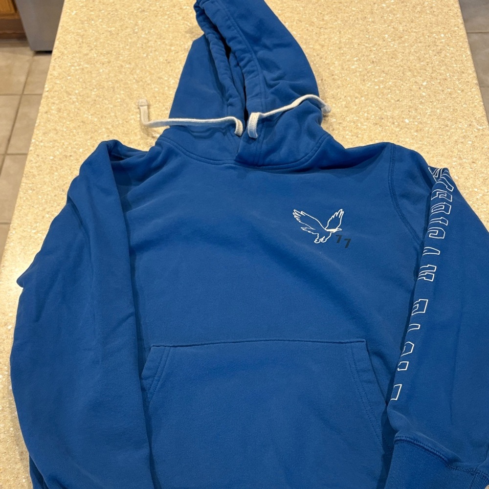 American Eagle Outfitters Blue Super Soft Hoodie